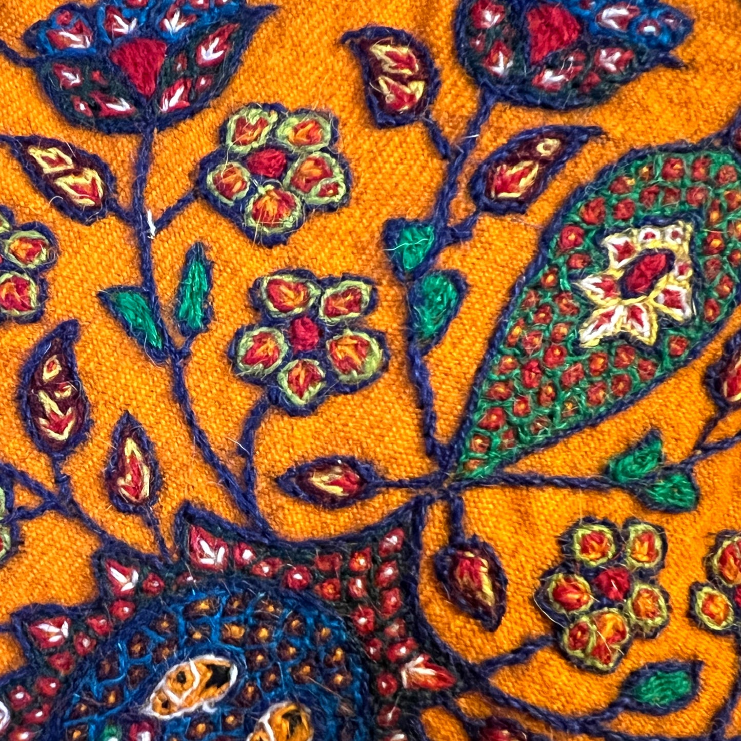 Laleh Crossbody (Orange/Dark Brown)