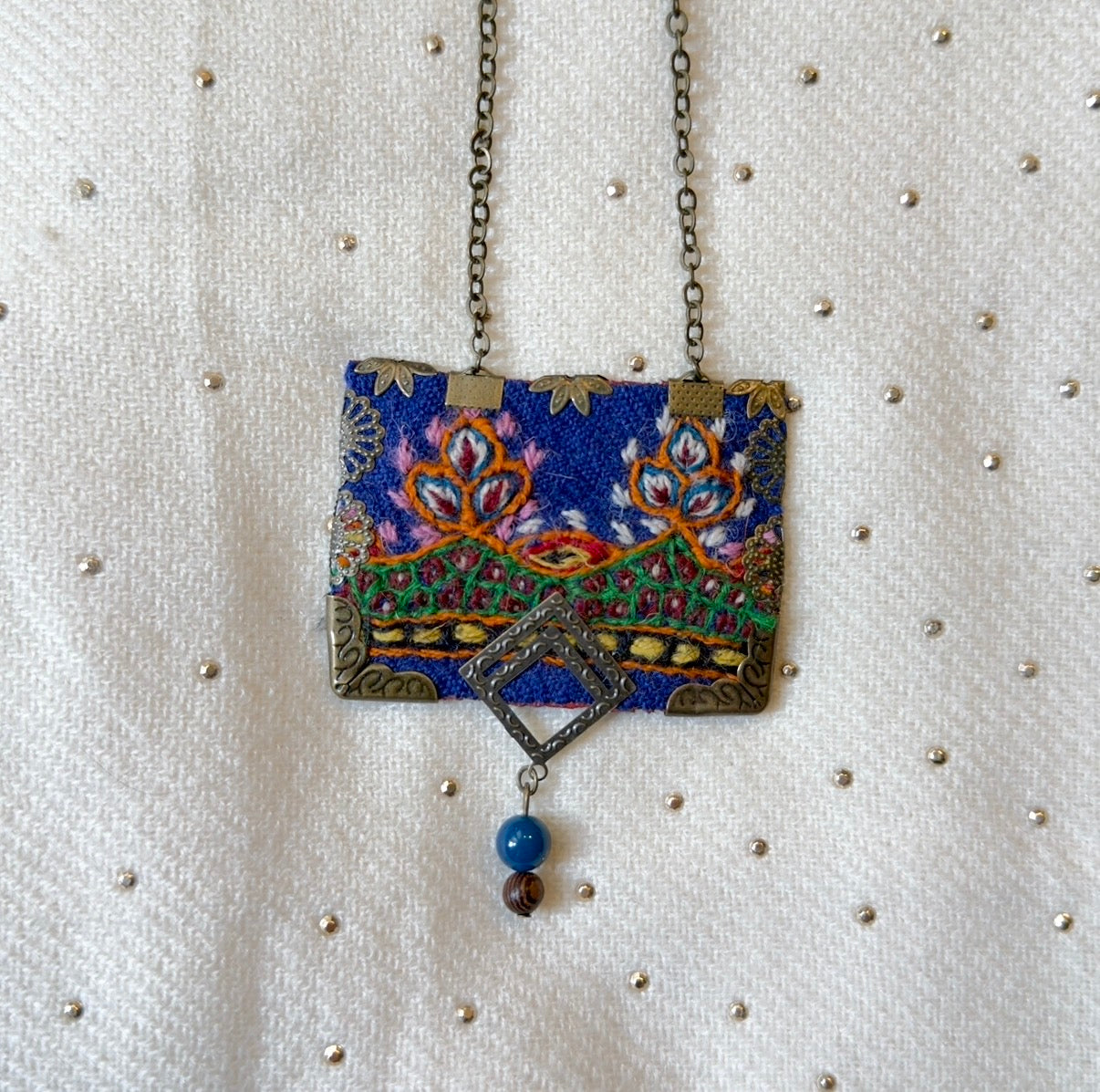 Needlework Necklace 040