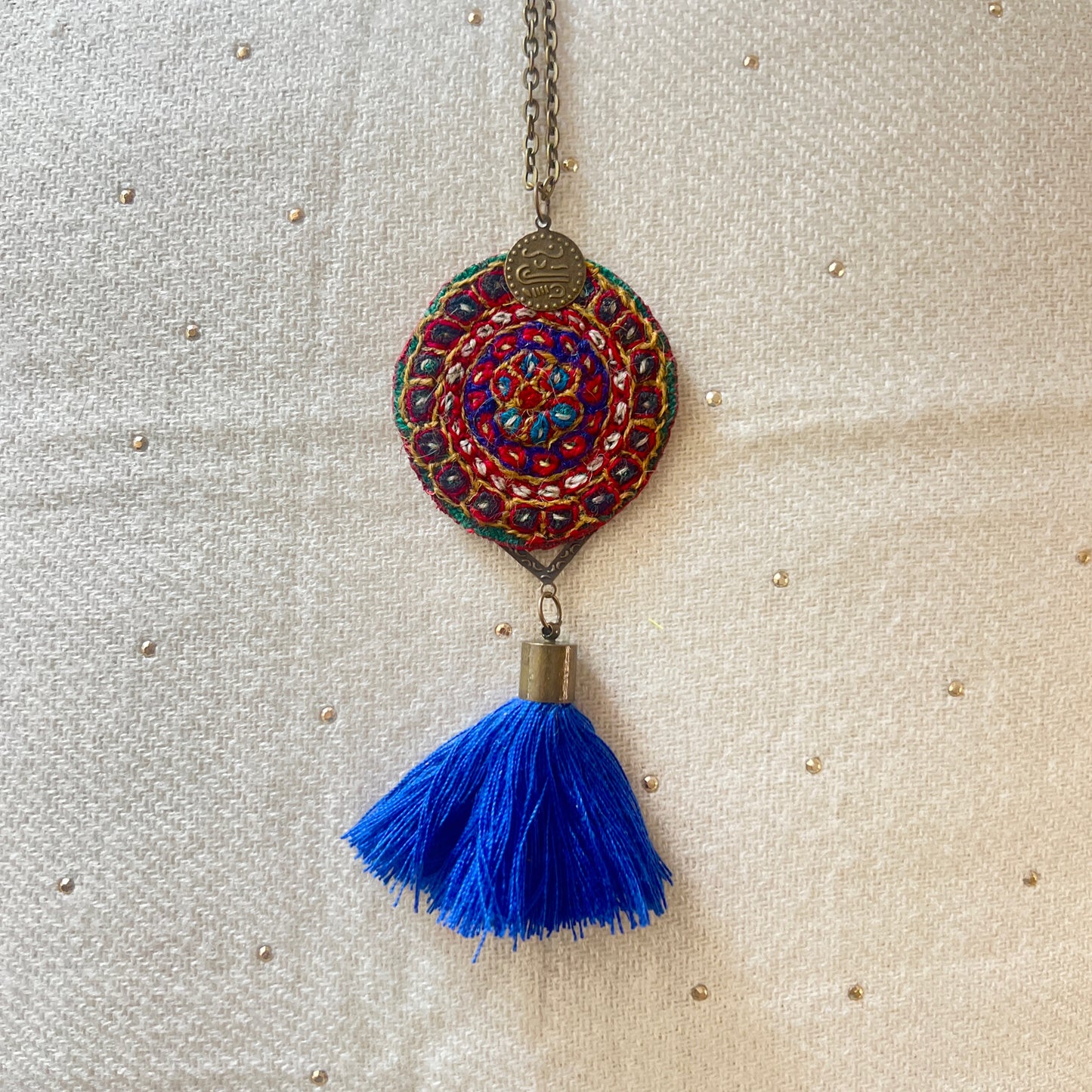Needlework Necklace 027