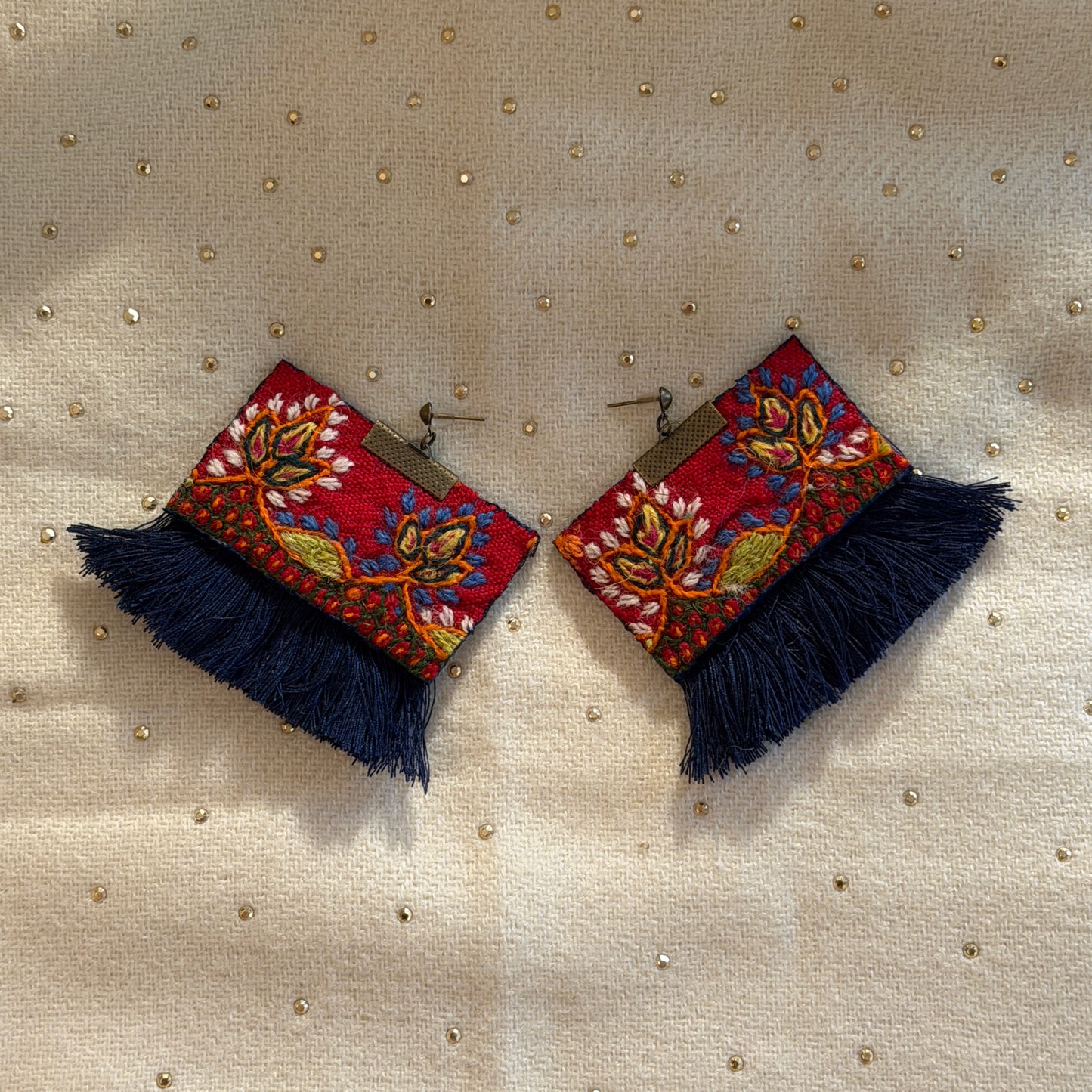Fringed Earrings 013