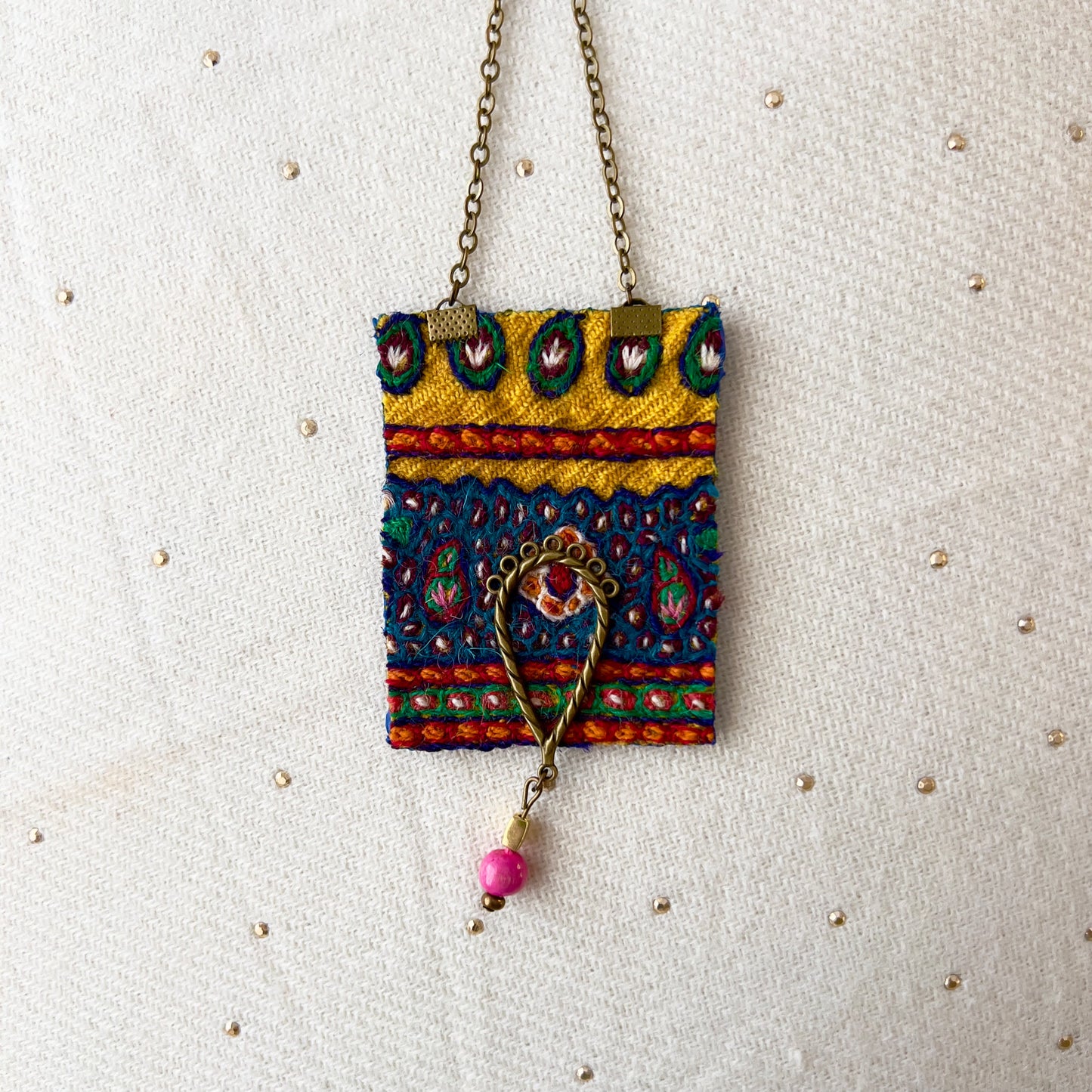 Needlework Necklace 026