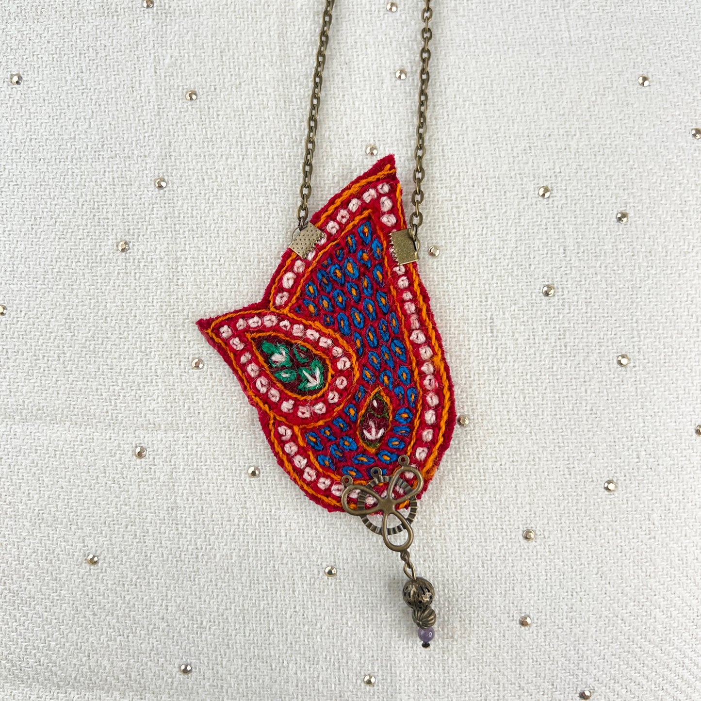 Needlework Necklace 031