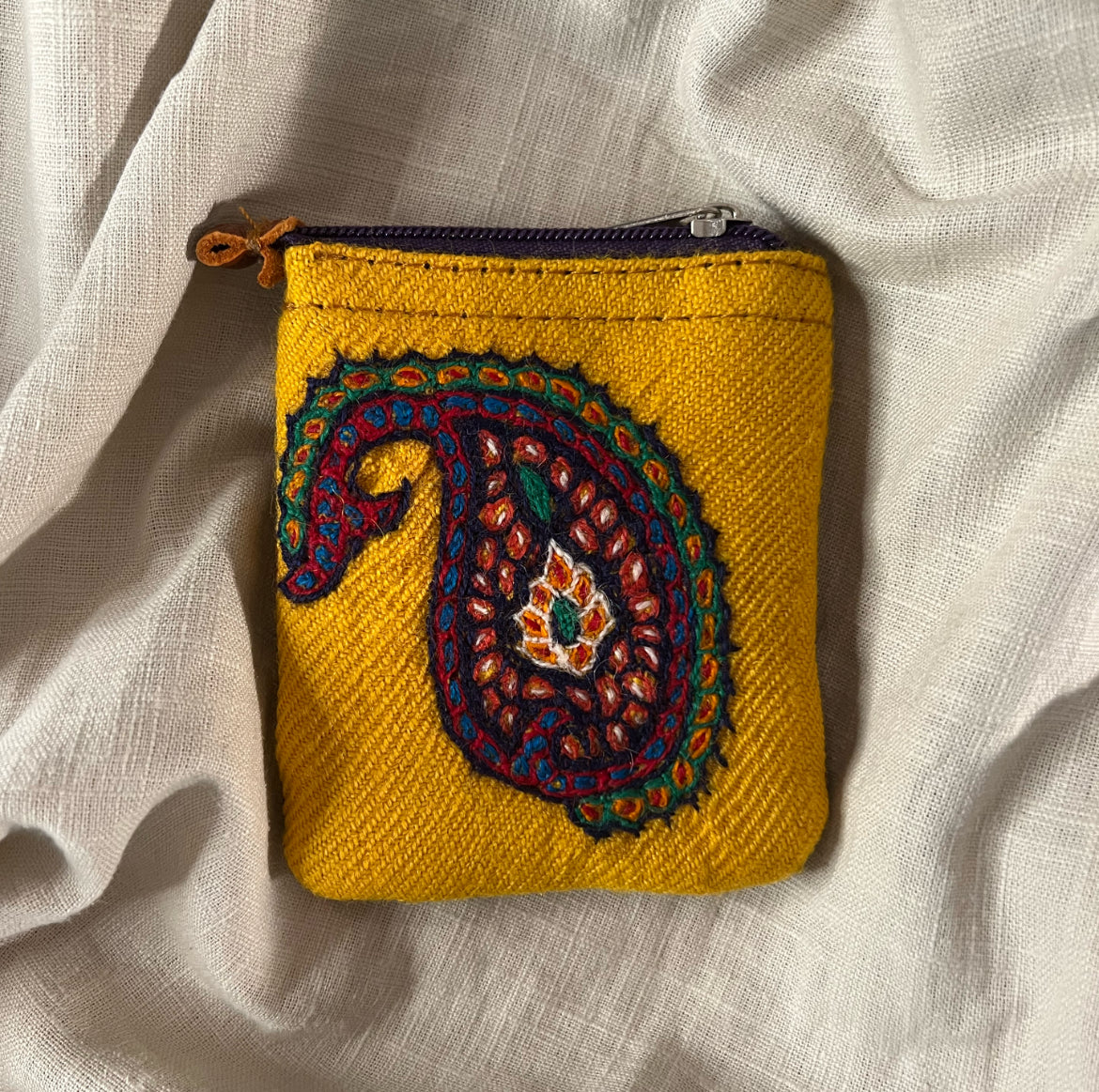 Paisley Coin Pouch
