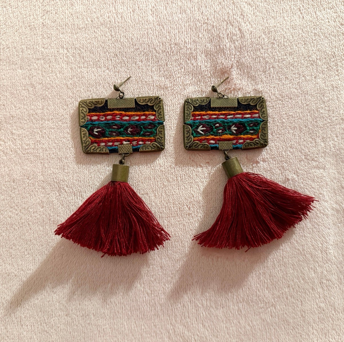 Fringed Earrings 017