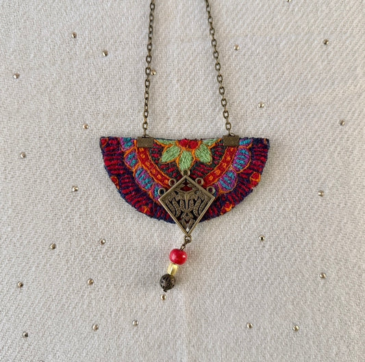 Needlework Necklace 033