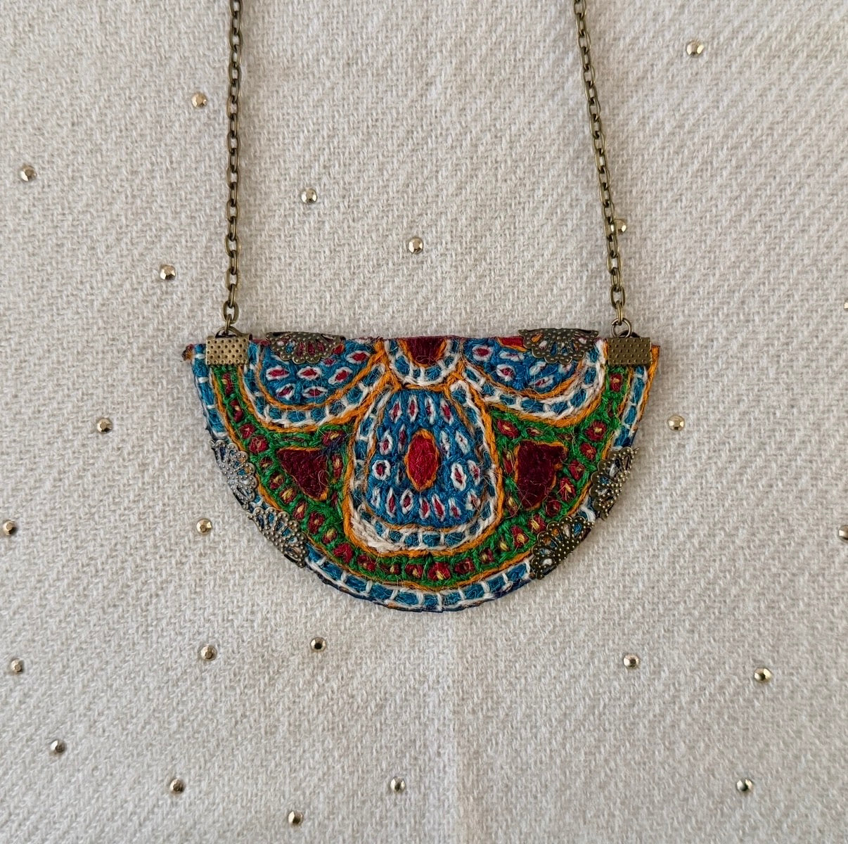 Needlework Necklace 035
