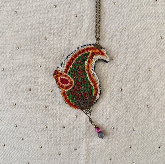 Needlework Necklace 036