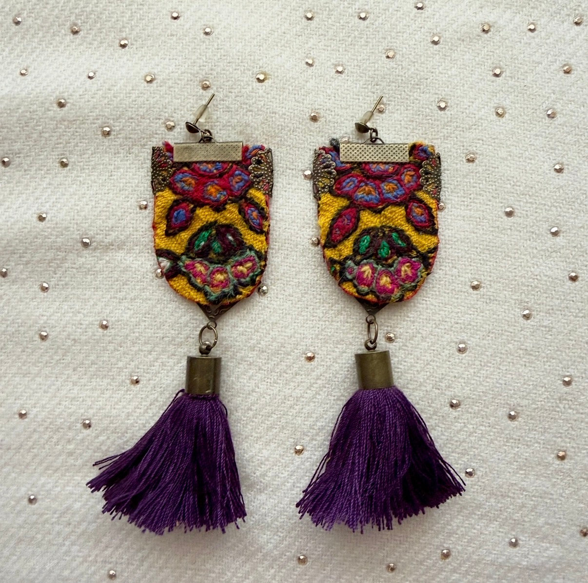Fringed Earrings 020