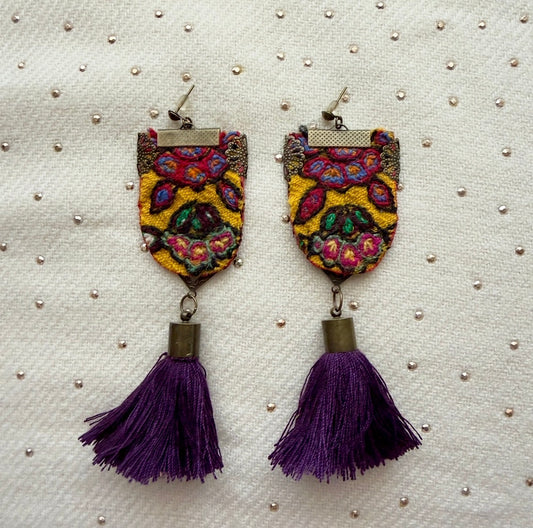 Fringed Earrings 020