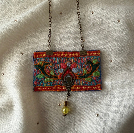 Needlework Necklace 037