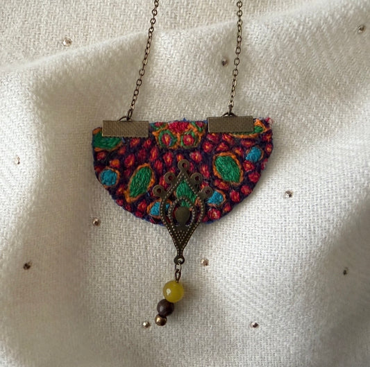 Needlework Necklace 038