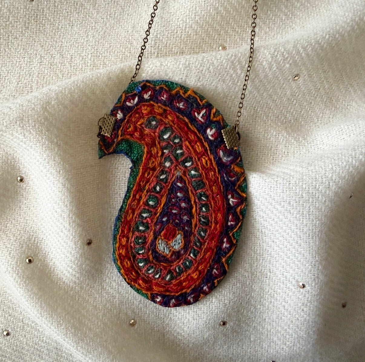 Needlework Necklace 039