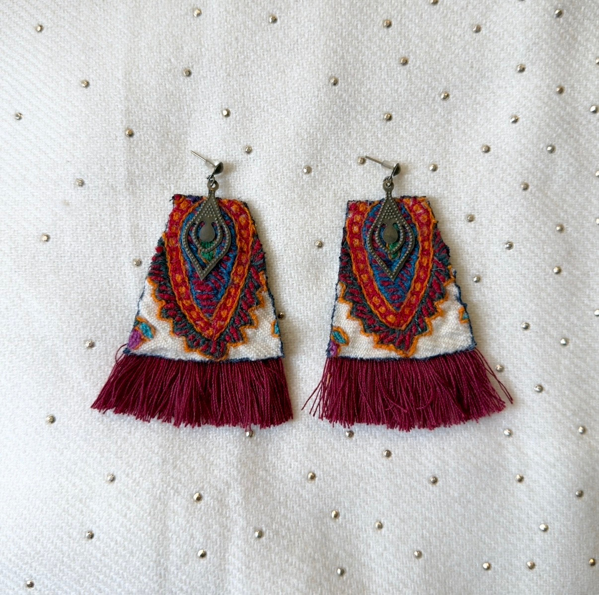 Fringed Earrings 021