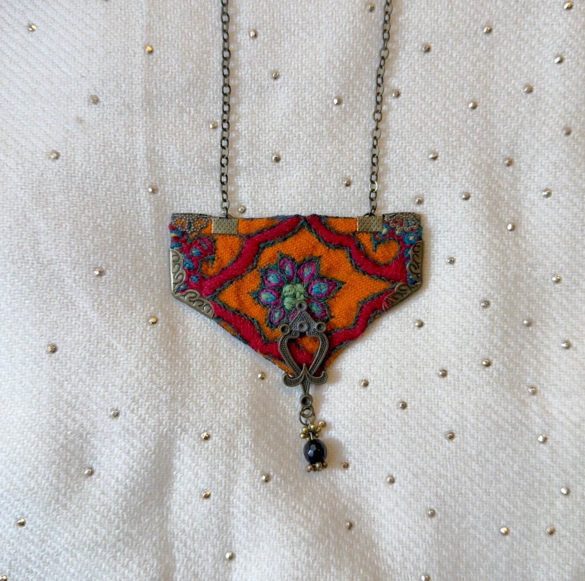 Needlework Necklace 041