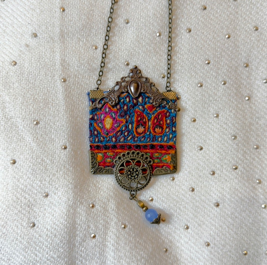 Needlework Necklace 042