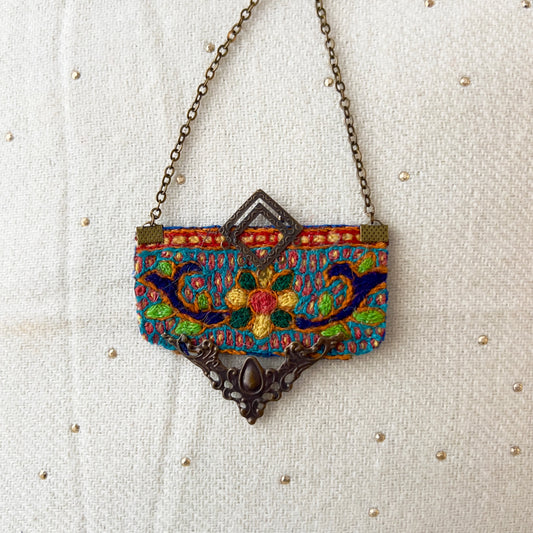 Needlework Necklace 024