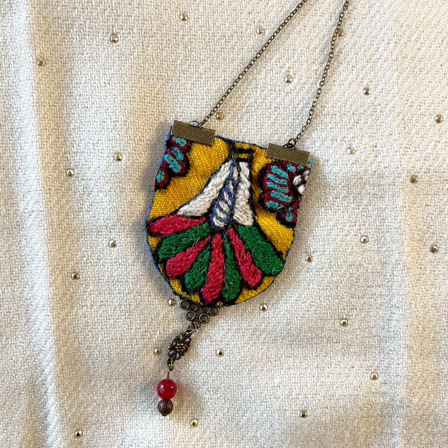 Needlework Necklace 020