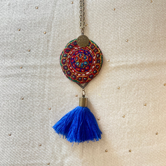 Needlework Necklace 027