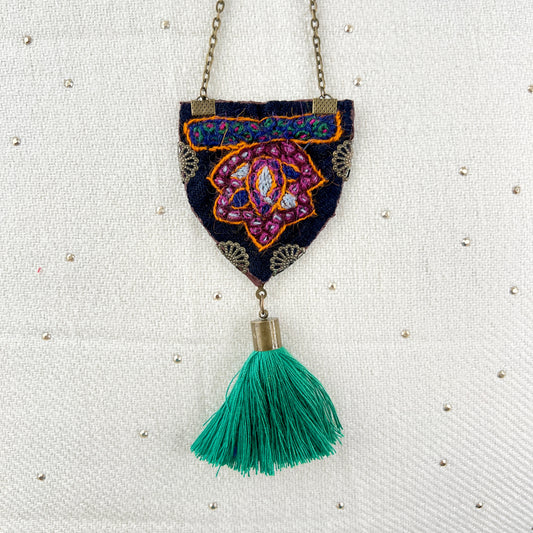 Needlework Necklace 029